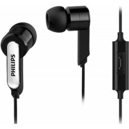 Auriculares In-Ear SHE1405BK/10 c/ Microfone (Preto) - PHILIPS