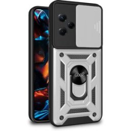 Capa p/ Xiaomi Redmi Note 12 5G / Poco X5 5G Hard Ring (Prateado) - COOL