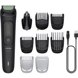 Aparador de Barba "9-EM-1" All-in-One Trimmer 3000 Series (Preto) - PHILIPS