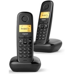 Siemens Pack 2x Telefone s/ Fios DECT A270 Duo (Preto) - GIGASET