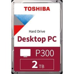 Disco Rigido P300 3.5" 2TB 128MB SATA 6Gb/s 5400RPM - TOSHIBA