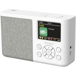 Rádio Portátil CR-M33DAB-W Bluetooth DAB+/FM (Branco) - KENWOOD