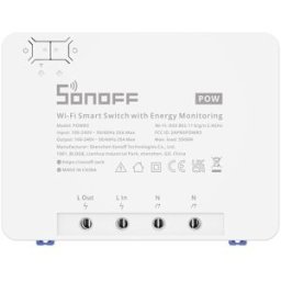 Interruptor Inteligente Wi-Fi de Alta Potência c/ Medição de Energia - Sonoff POW R3