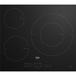 Placa de Indução HII63205MT 3 Zonas 7200W (Preto) - BEKO