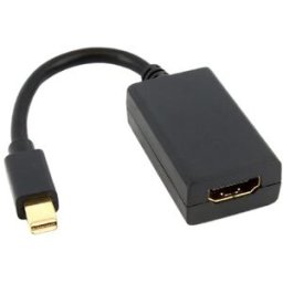 Conversor Mini DisplayPort Macho -> HDMI Femea (15cm) - Nanocable