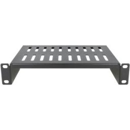 Prateleira Suspensa Ventilada 1U p/ Rack 10" - NIMO