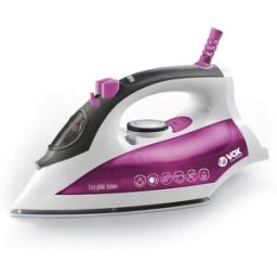 Ferro de Engomar a Vapor 2200W (Branco / Rosa) - VOX