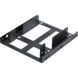 Suporte Adaptador p/ 2x Discos SSD/HDD 2.5" (Preto) - EWENT