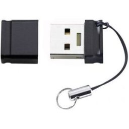 Pen Drive USB 3.2 Slim Line 8GB (Preto) - INTENSO