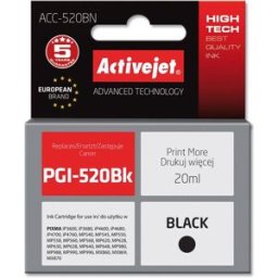 Tinteiro Compatível PGI-520Bk Canon (Preto) - ACTIVEJET