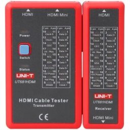 Testador de Cabos HDMI e mini-HDMI - UNI-T