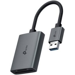 Adaptador Hub USB-A UA430 p/ Leitor de Cartões SD/MicroSD 3.0 (Cinzento) - TP-LINK
