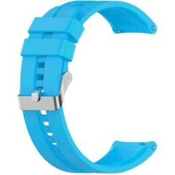 Correia Universal 22mm Amazfit GTR / Stratos / Huawei / Samsung / COOL Elite / Sunset (Azul Celeste)