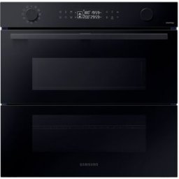 Forno Encastre Pirolítico Dual Cook Flex™ BESPOKE NV7B4550VAK 76L 1200W Wi-Fi (Preto) - SAMSUNG