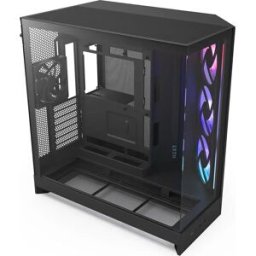 Caixa Extended-ATX H9 Flow RGB (2025) Tempered Glass (Preto) - NZXT
