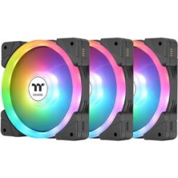Pack 3x Ventoinhas SWAFAN EX12 ARGB 120mm (Branco) - THERMALTAKE