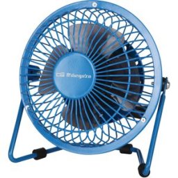 Mini Ventoinha de Mesa USB 8W Azul - ORBEGOZO