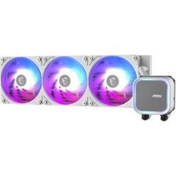 Water Cooler CPU MAG CoreLiquid A13 360mm ARGB All-In-One (Branco) - MSI