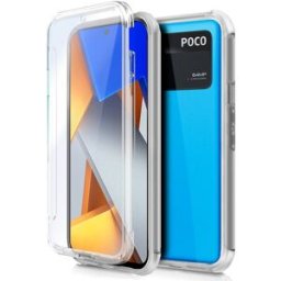 Capa Silicone 3D p/ Xiaomi Poco M4 Pro (Transparente) - COOL