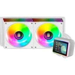 Water Cooler CPU ML-VISIONII240 120mm ARGB (Branco) - MARS-GAMING