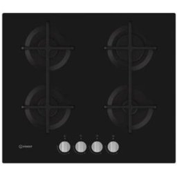 Placa a Gás ING 61T BK 4 Bocas (Preto) - INDESIT