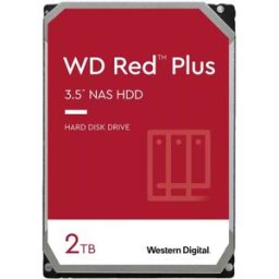 Disco Rígido NAS 3.5" Red Plus 2TB 5400 RPM 64MB SATA - WESTERN DIGITAL
