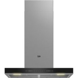 Exaustor Chaminé BHCB66641BBHS 710m³/h (Preto/Inox) - BEKO