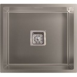Lava Loiça Makalu BE 45x40 1C R-10 (Inox) - EDESA