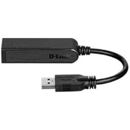 Placa de Rede Ethernet Fêmea - USB Macho 1000 Mbit/s - D-LINK