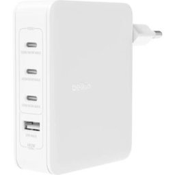 Carregador BoostCharge 3x USB-C / USB-A 140W (Branco) - BELKIN