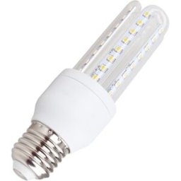 AIGOSTAR Lampada LED E27 4U 220V 23W Branco F. 6000K 2400Lm