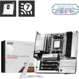 Motherboard Micro-ATX Pro B850M-A WiFi PZ SktAM5 - MSI