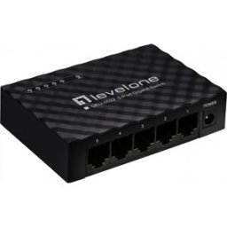 LevelOne Switch de Rede 5 Portas 10/100/1000Mbps GEU-0522 - LEVEL ONE