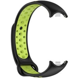 Correia p/ Xiaomi Smart Band 8 Sport (Preto/Verde) - COOL