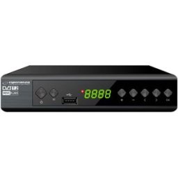 Receptor TDT Full HD DVB-T/T2 H.265 HEVC Display/Botões Frontais - ESPERANZA