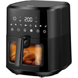 Fritadeira Air Fryer 6,5L 1500W (Preto) - BELTAX