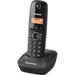 Telefone s/ Fios KX-TG1611 (Preto) - PANASONIC