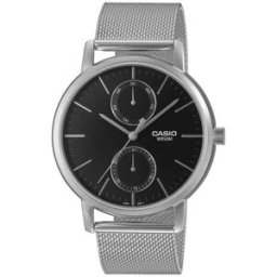 Relógio Analógico MTP-B310M-1AVEF (Prateado) - CASIO