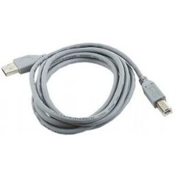 Cabo USB tipo A + USB tipo B p/ Impressoras Cinzento (1,8 mts) - GEMBIRD