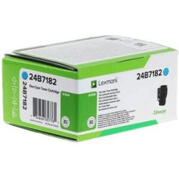 Toner 24B7182 Ciano (6000 Páginas) - LEXMARK