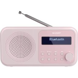 Rádio Digital Portátil DR-P420 (Rosa) - SHARP