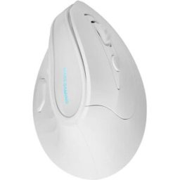 MARS-GAMING Rato Gaming Ergonómico Vertical RGB Chroma RF Wireless + Bluetooth 8400DPI (Branco) - MARS GAMING