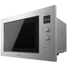 Microondas de Encastre GrandHeat 2550 Built-in Steel 25L 900W c/ Grill - CECOTEC