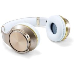 Auscultadores Headset s/ Fios Bluetooth Golden - CHSPBTNFCSPKG - CONCEPTRONIC