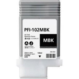 Tinteiro Compatível Canon PFI102 (0894B001) - Preto Mate