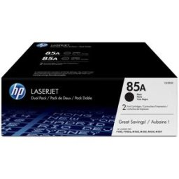 Pack 2x Toner 85A (Preto) - HP