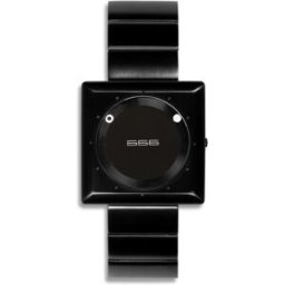 Relógio Analógico 666-064 45MM (Preto) - 666BARCELONA