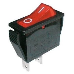 Interruptor ON/OFF 15A 250V - Vermelho