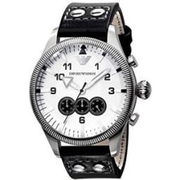 Giorgio Armani Relógio Analógico AR5836 44MM (Prateado) - ARMANI