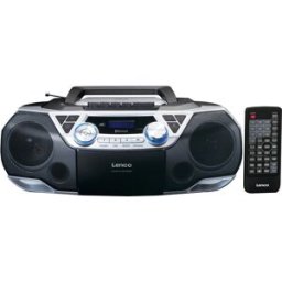 Rádio Portátil FM c/ Leitor de CD/MP3/Bluetooth e DAB+ SCD 720 - LENCO